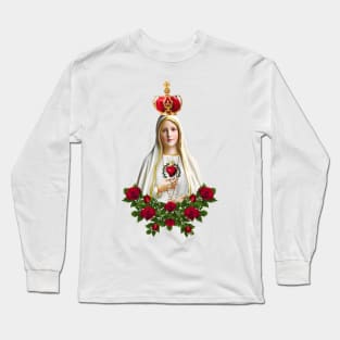 Our Lady of Fatima Long Sleeve T-Shirt